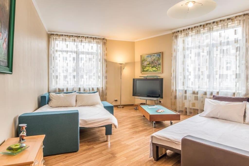 Old Town Apartment Next To Saint Peter'S Church 里加 外观 照片